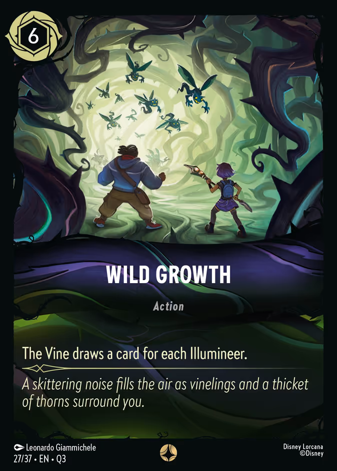 Wild Growth Q3-27 Lorcana card
