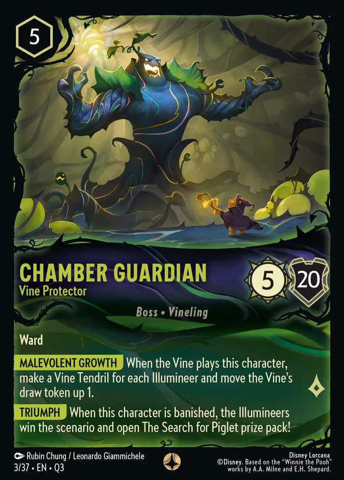 Chamber Guardian - Vine Protector Q3-3 Lorcana card